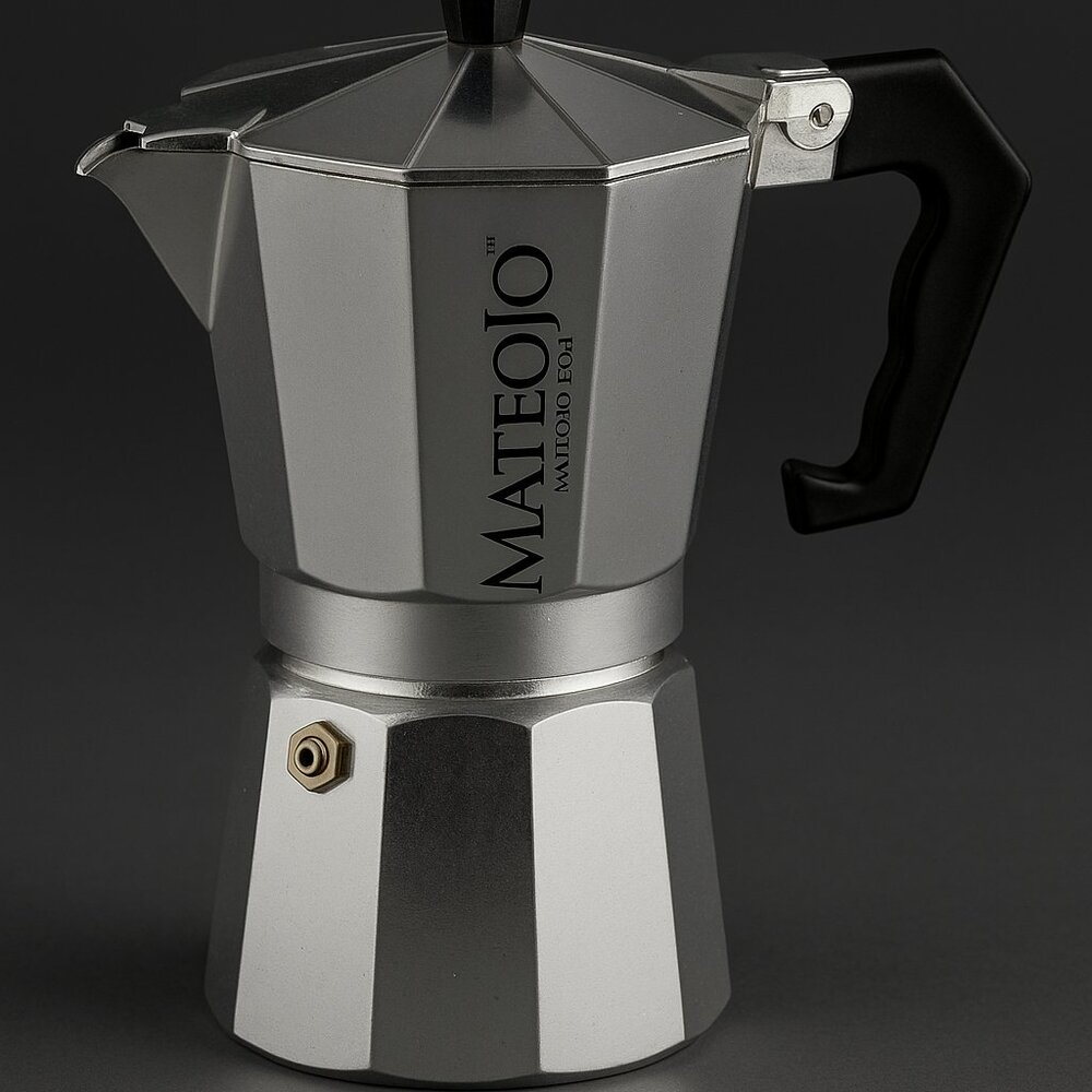 MateoJo One-Cup Espresso Maker *Rare Size* Barista Style!